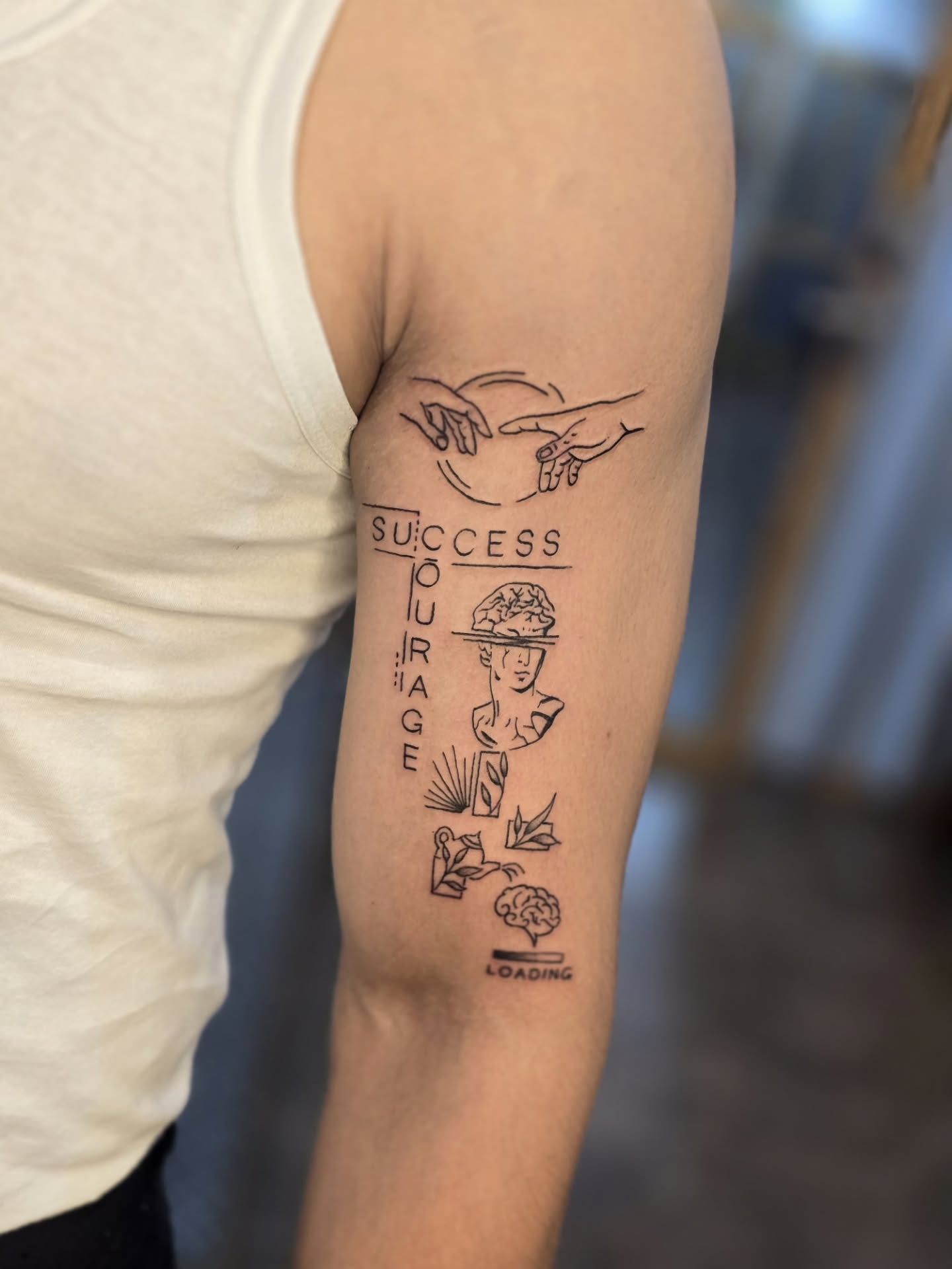 Bicep Tattoo
