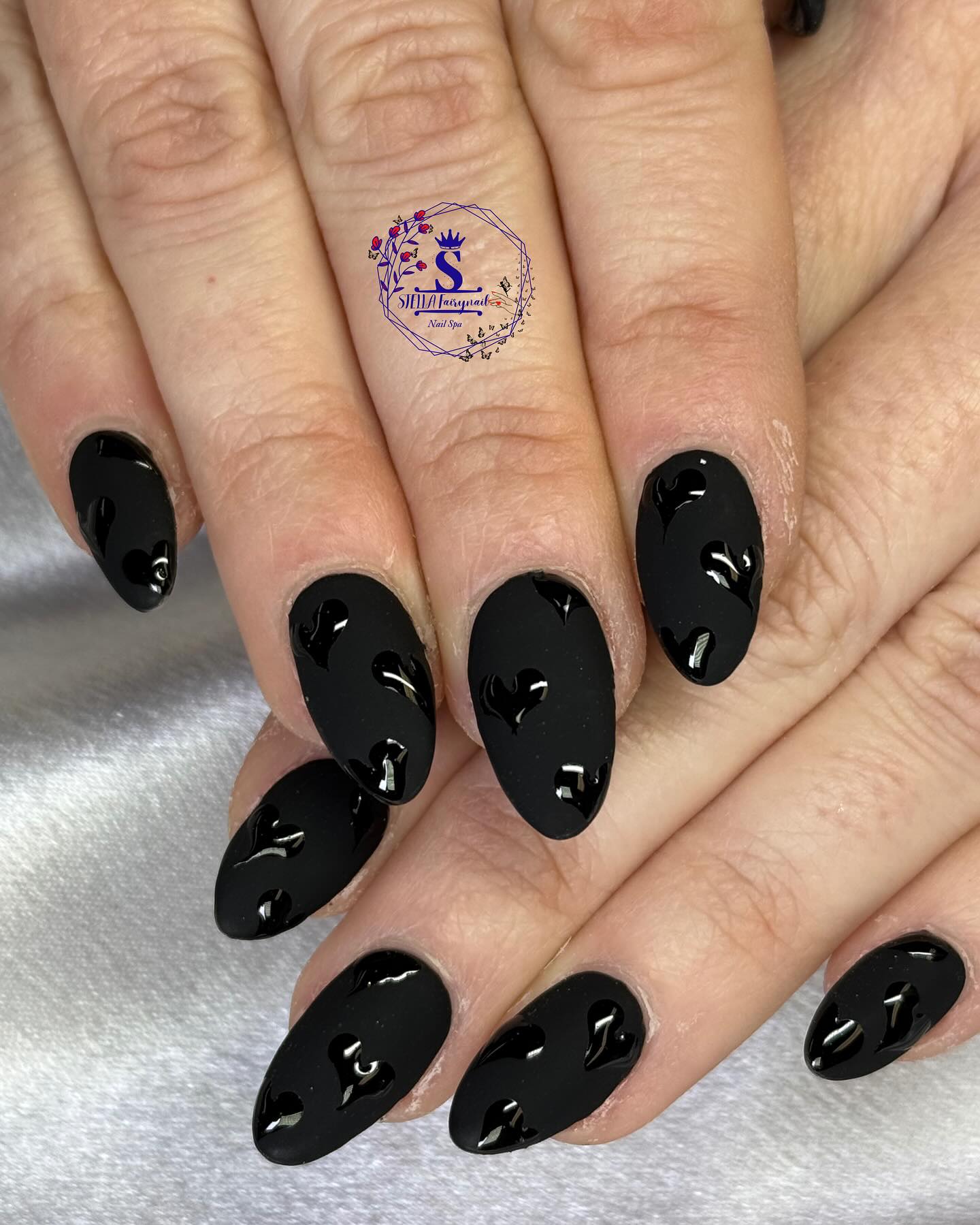 Bleeding Heart Sketch on Nude