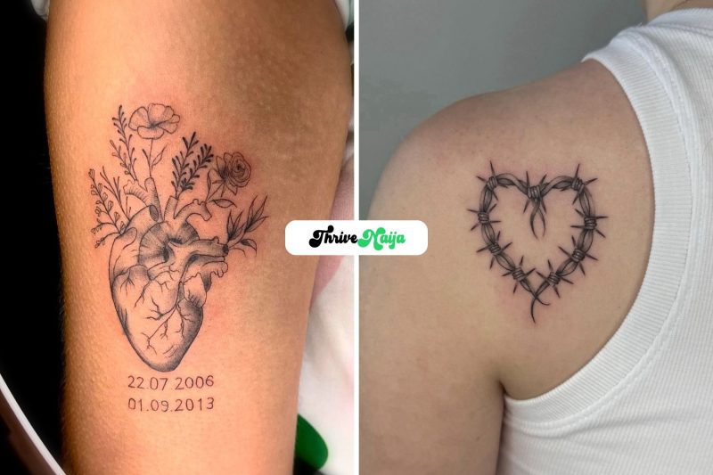 Sacred Heart Tattoo Ideas