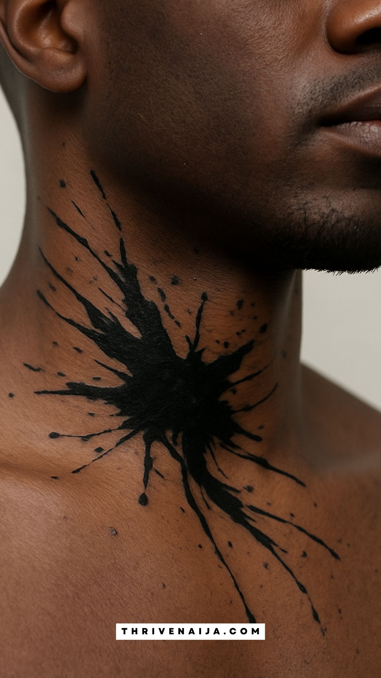 The Abstract Ink Splash / Brushstroke