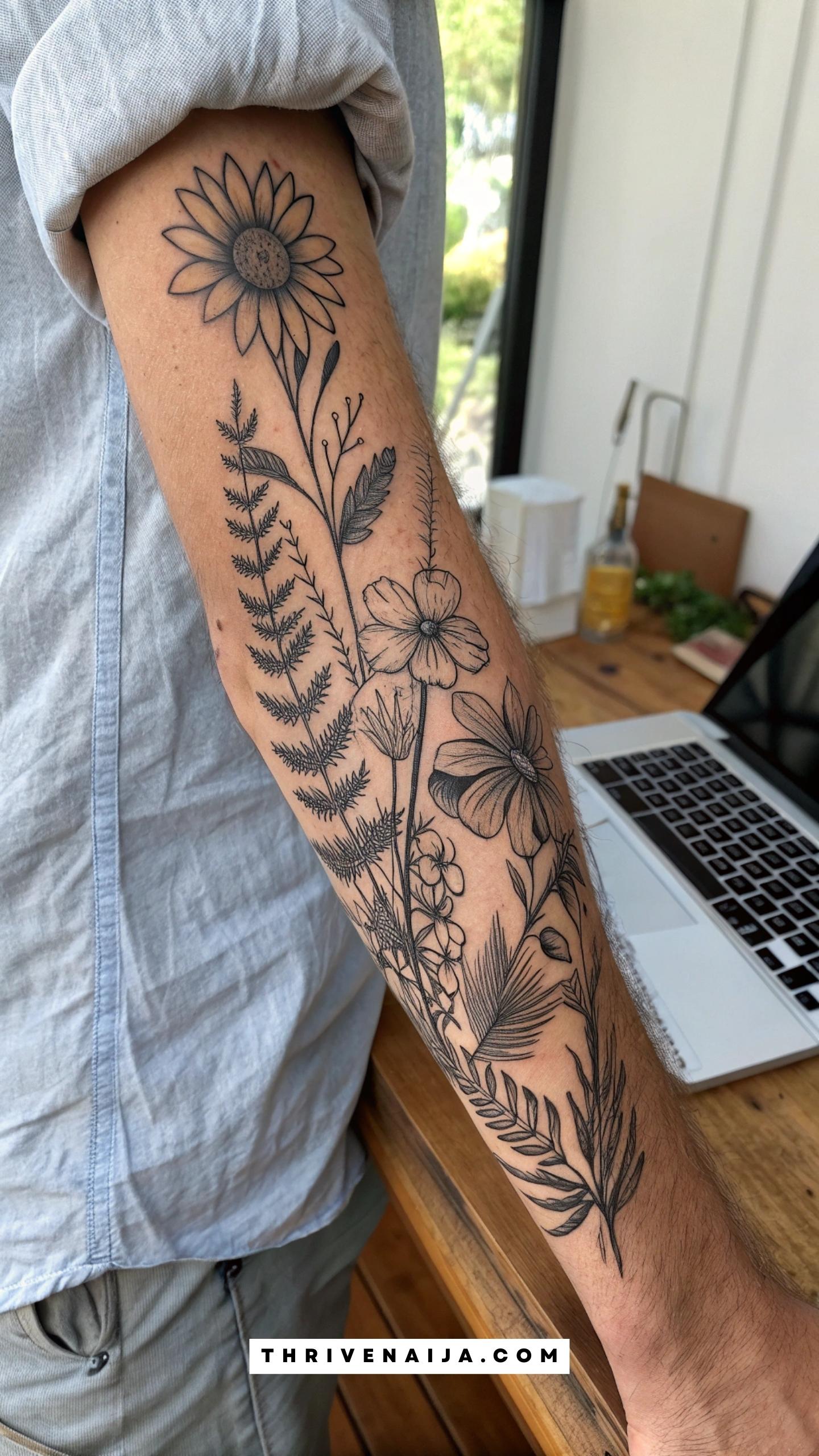 The Botanical Forearm Sleeve