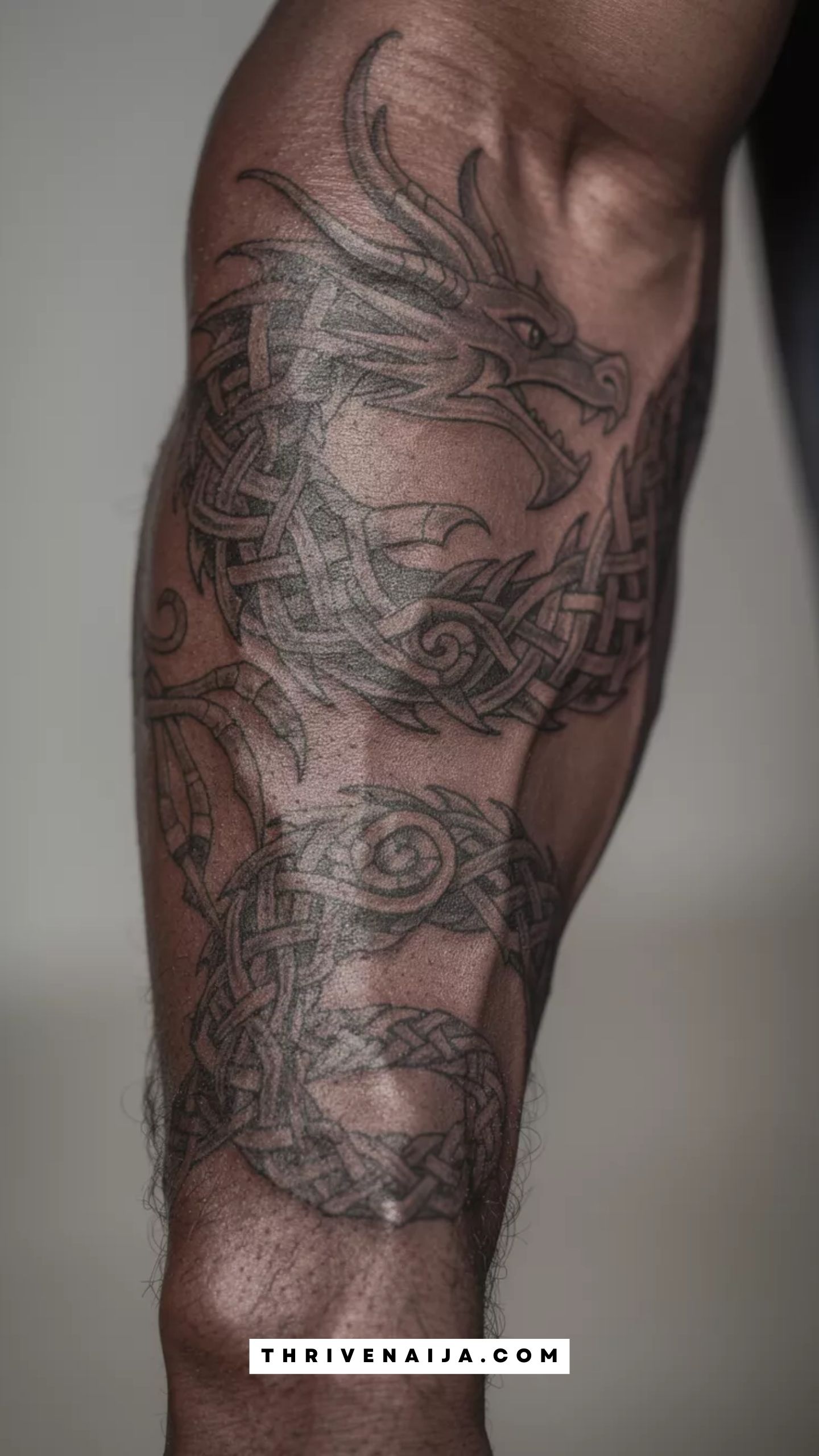 The Celtic Dragon Forearm Sleeve