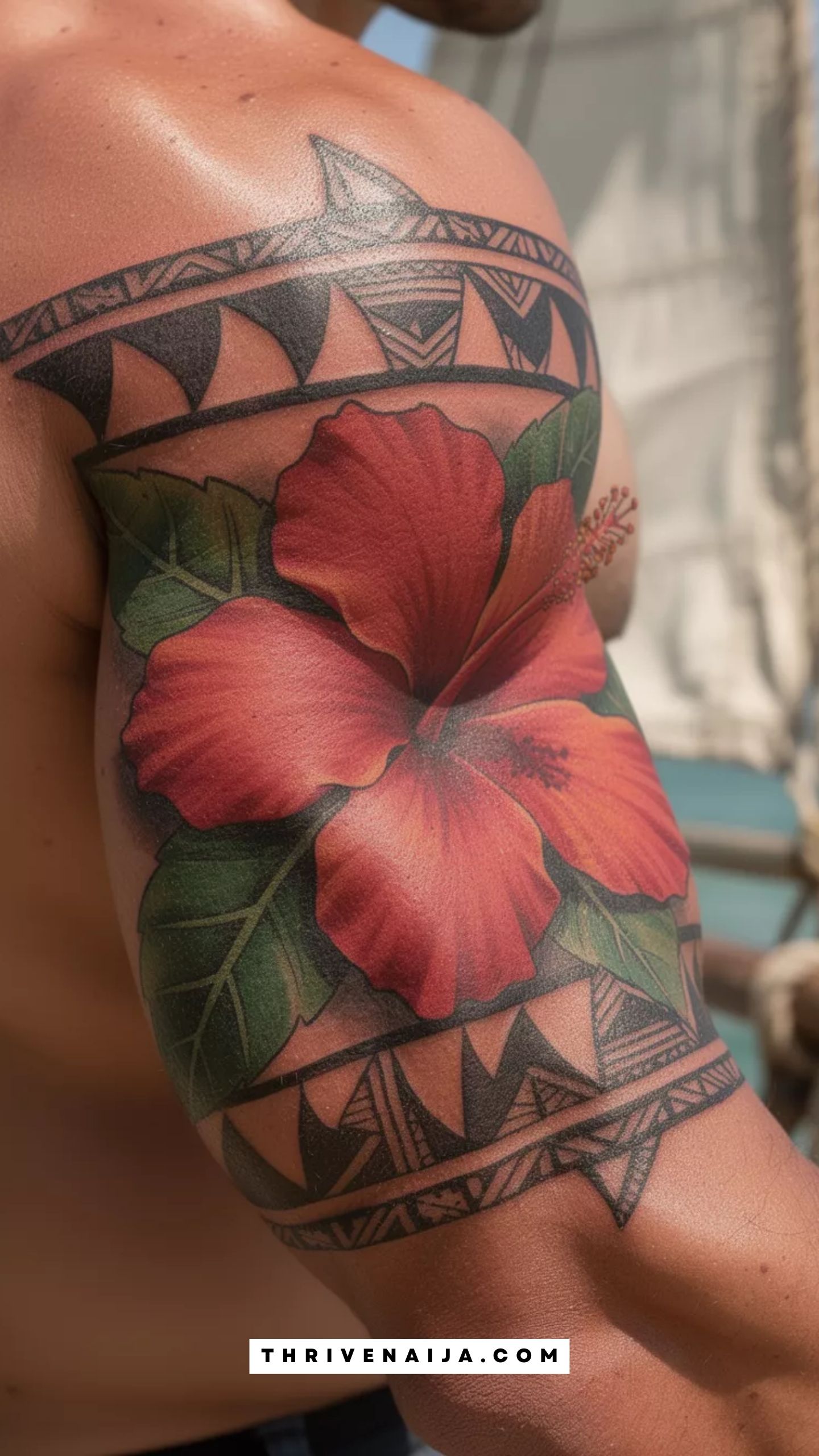 The Hibiscus and Shark Tooth Band