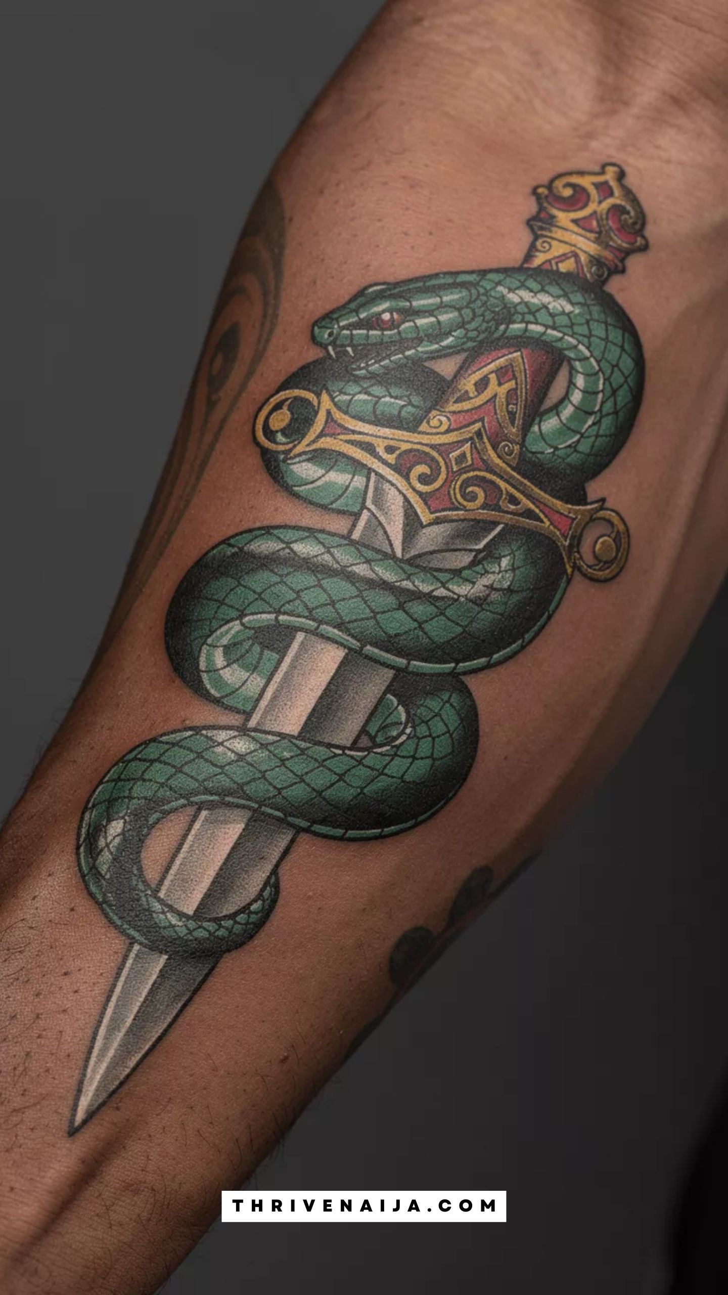 The Serpent & Dagger Neo-Traditional