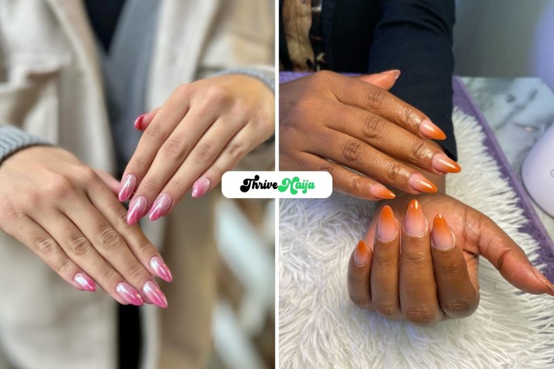 Trendy Ombre Gel Nail Designs