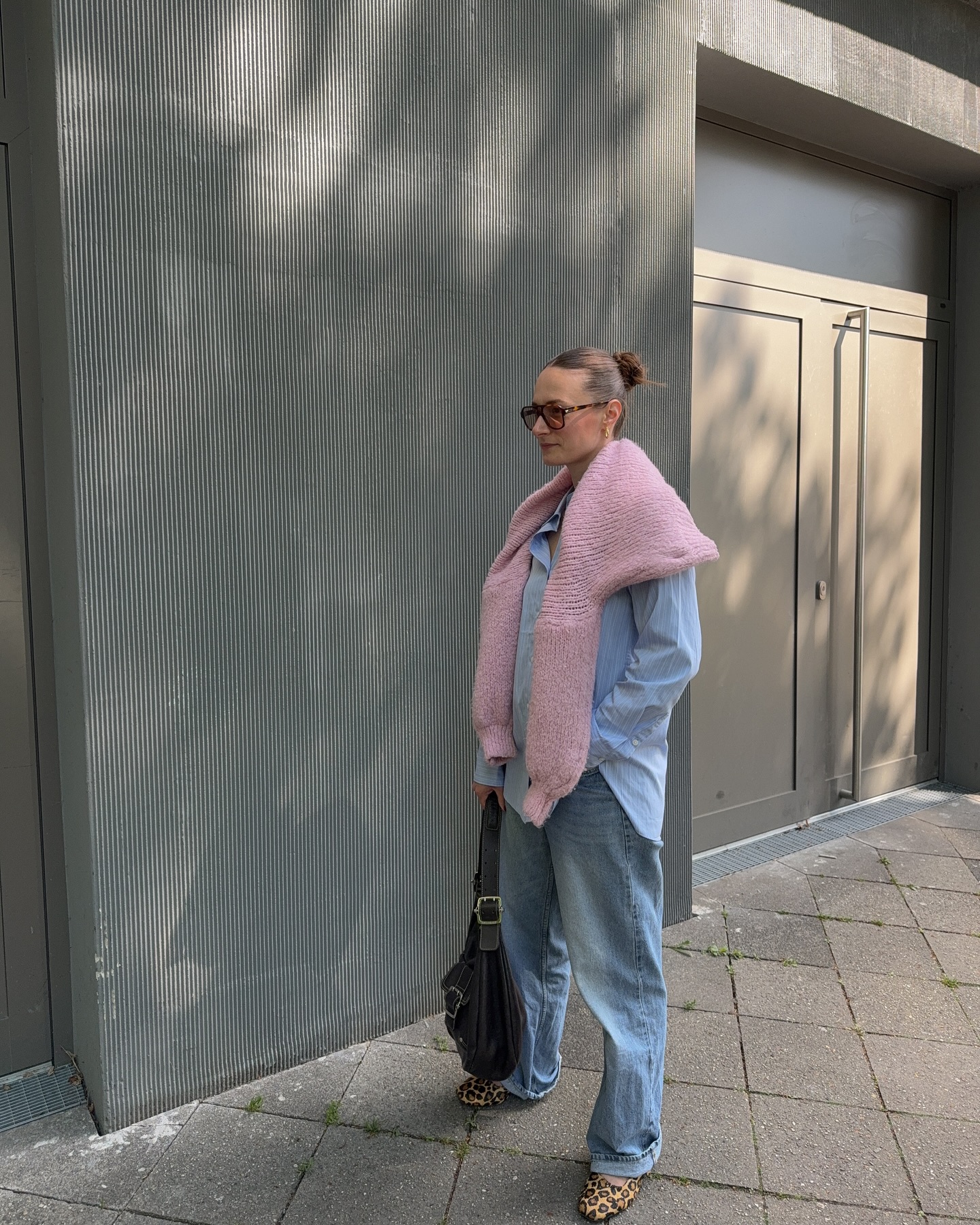 Under a Chunky Sweater