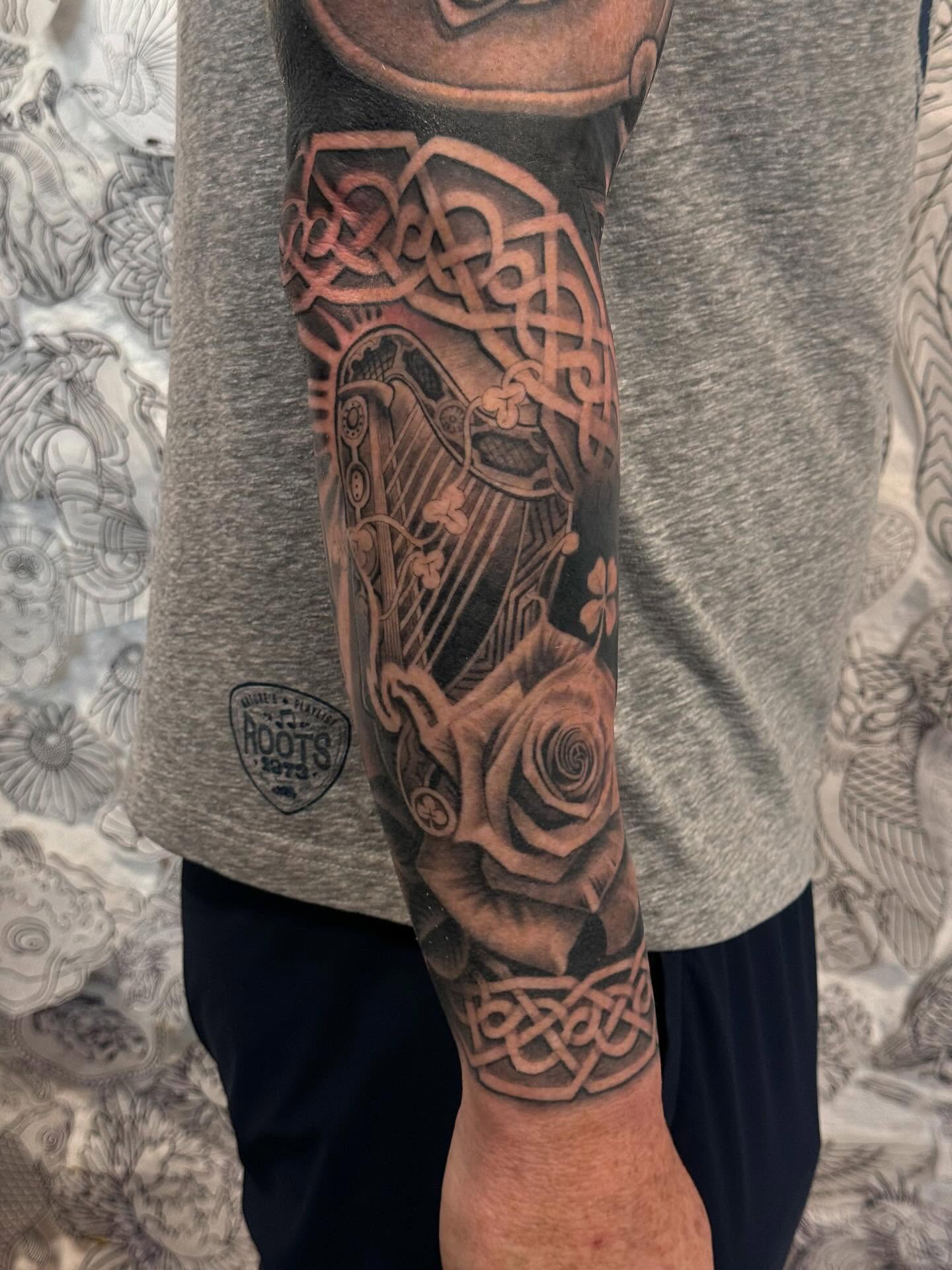 Celtic Half Sleeve Tattoo