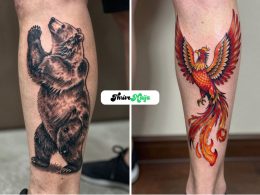 Back Calf Tattoo Ideas