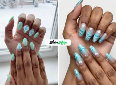 Blue Heart Nail Ideas