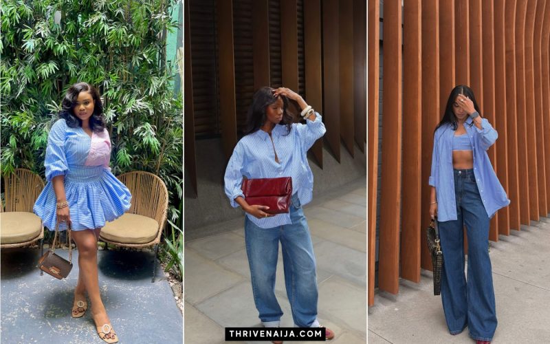 Blue Shirt Outfit Ideas