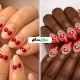 Cherry Heart Nail Ideas