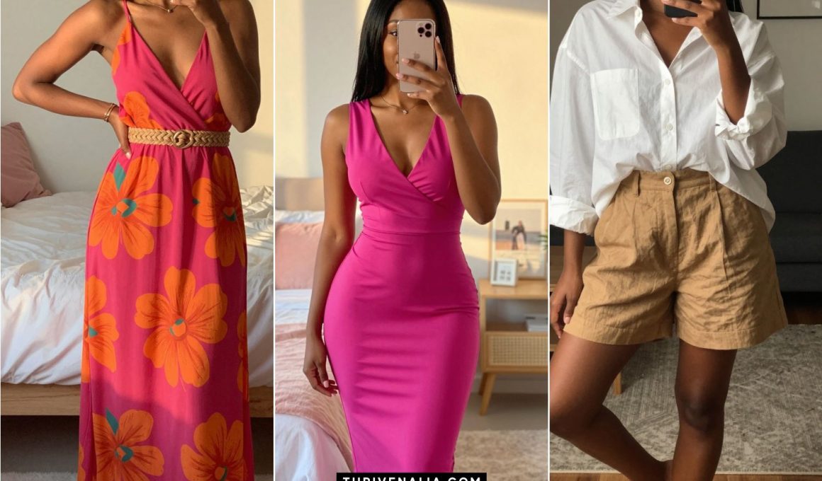 Chic Island Vacation Outfit Ideas