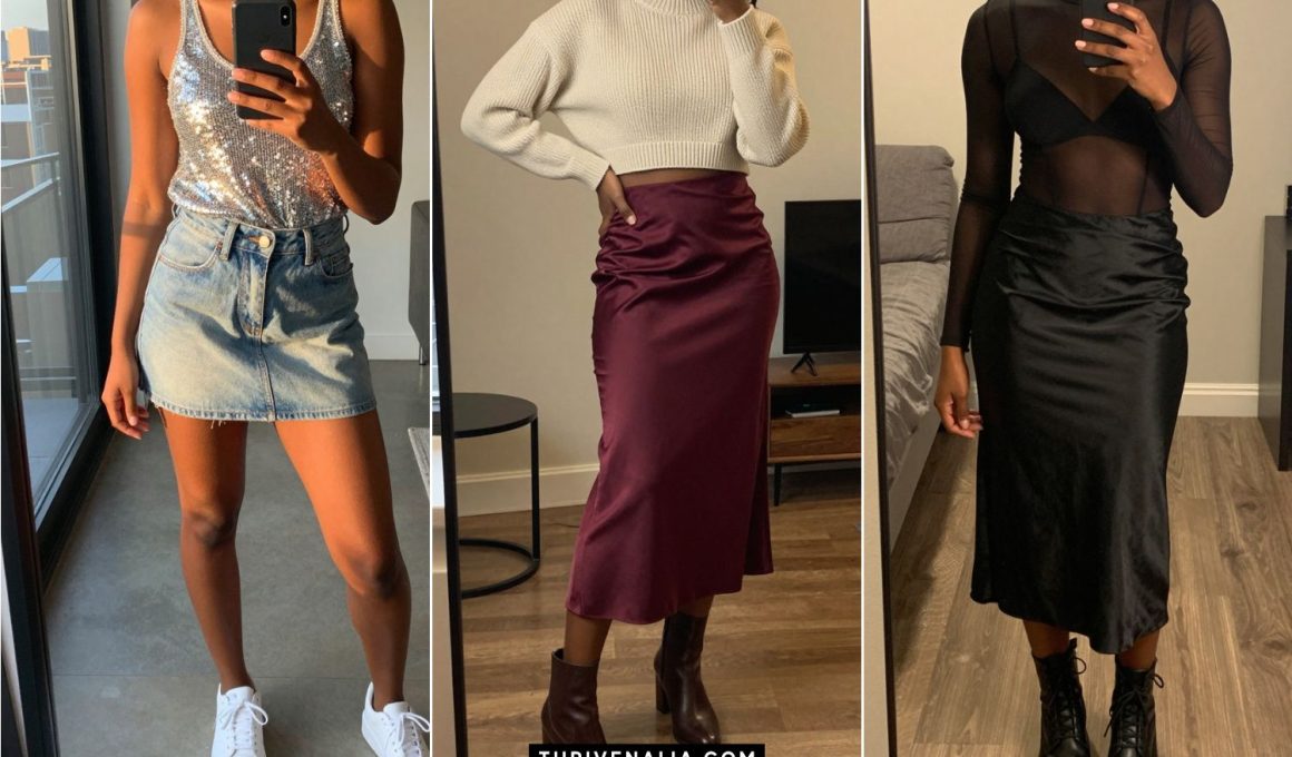 Concert Outfit Ideas with Skirts