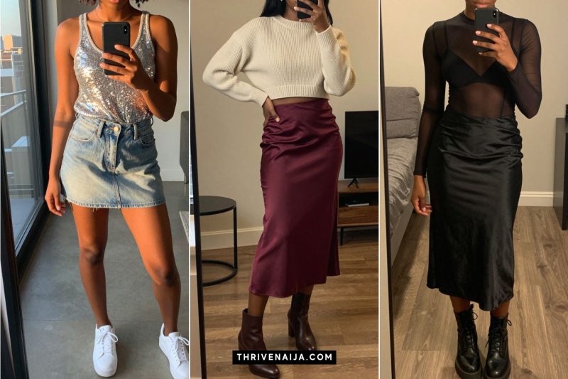 Concert Outfit Ideas with Skirts