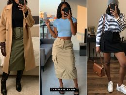 Trendy Cargo Skirt Outfit Ideas
