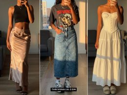 Long Skirt Outfit Ideas for Black Women