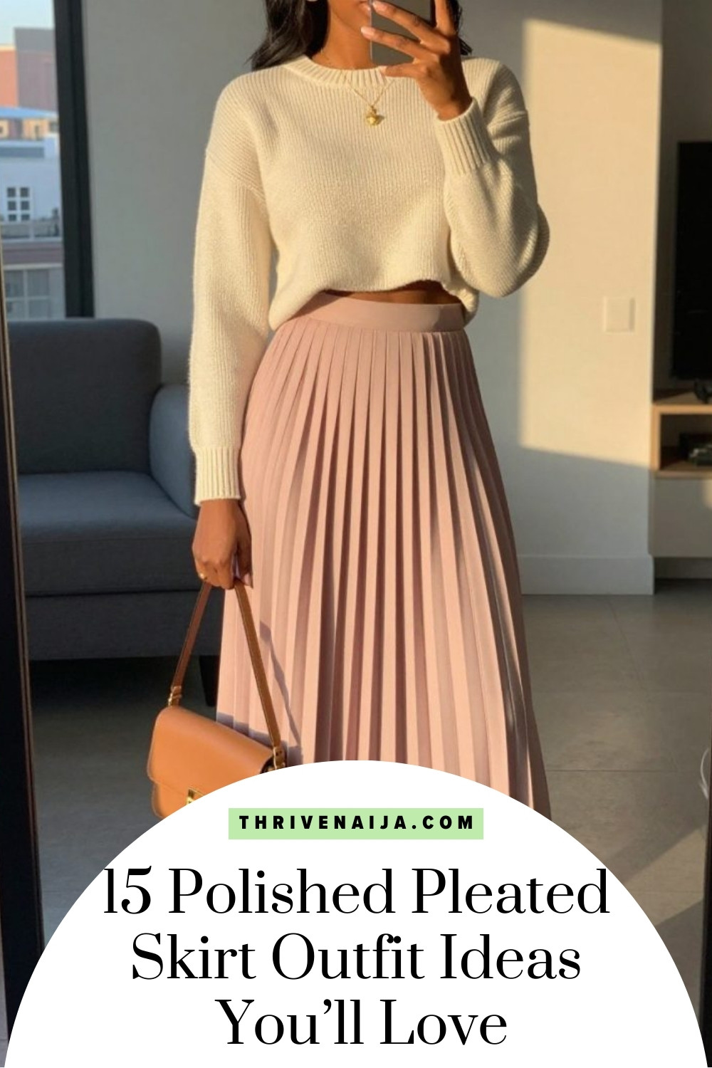 Pleated Skirt Outfit Ideas