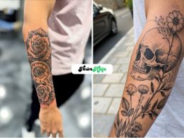 Powerful Forearm Sleeve Tattoos