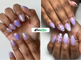 Purple Heart Nail Ideas