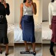 Satin Skirt Outfit Ideas