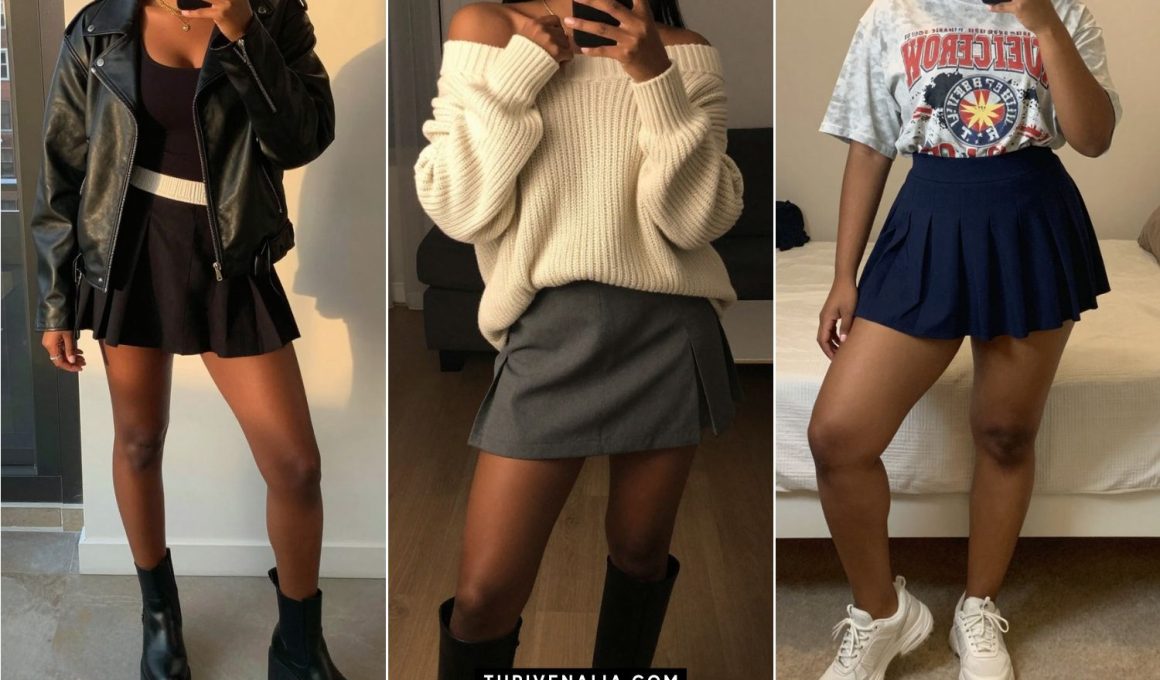 Sporty Tennis Skirt Outfit
