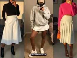White Skirt Outfit Ideas