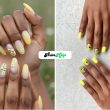 Yellow Floral Nail Ideas