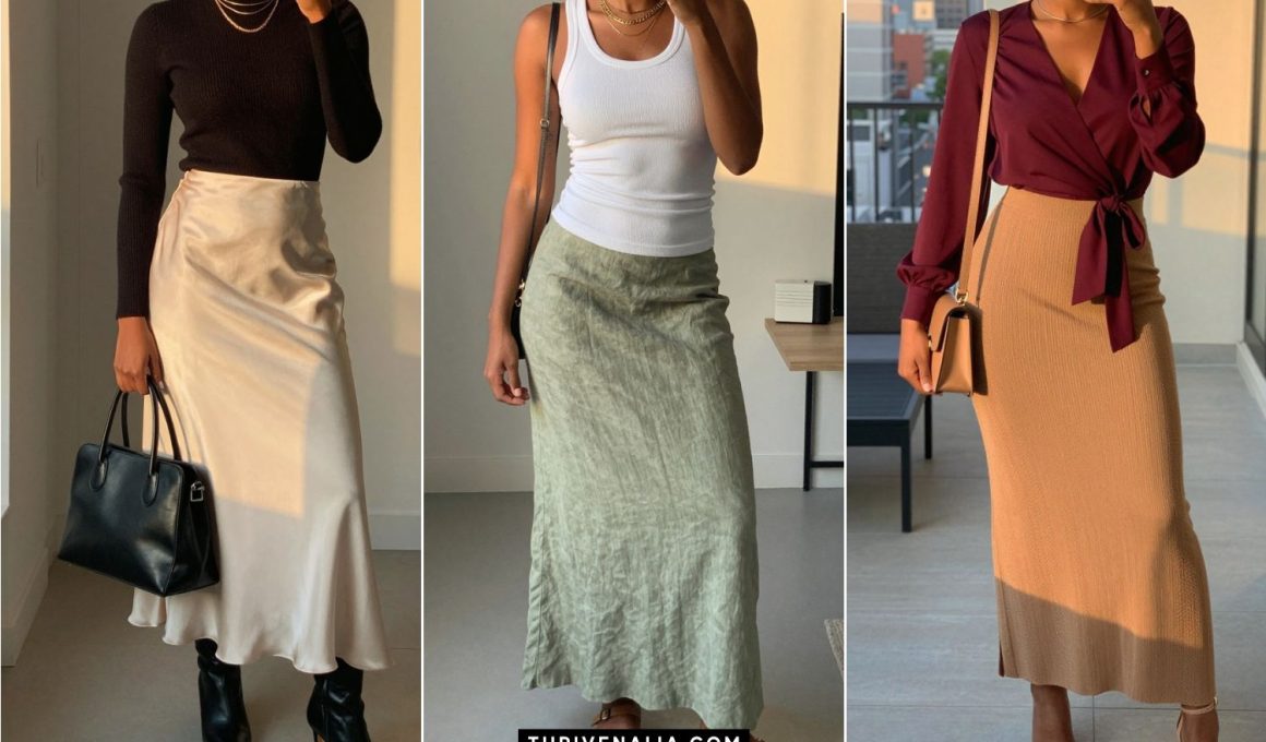 Maxi Skirt Outfit Ideas