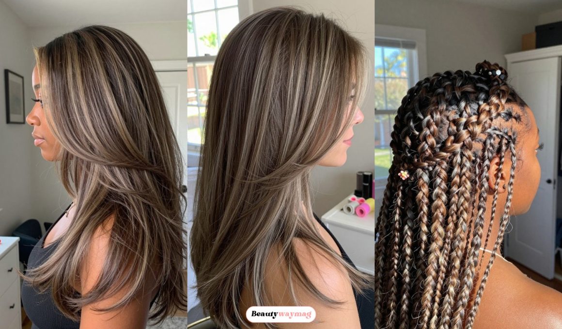 Ash Brown Hair Ideas With Highlights