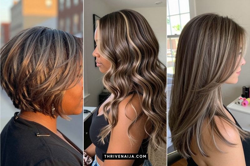 Ash Brown Hair Ideas With Highlights