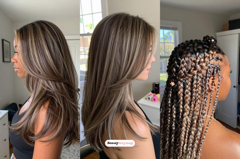 Ash Brown Hair Ideas With Highlights