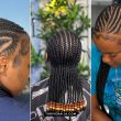 Beautiful Freehand Plaiting Natural Hair Ideas