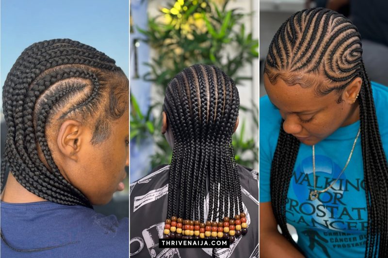 Beautiful Freehand Plaiting Natural Hair Ideas