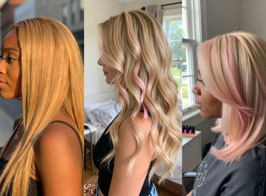Blonde Hair Ideas With Pink Highlights