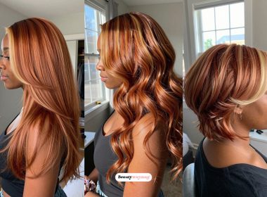 Copper Hair Ideas With Blonde Highlights