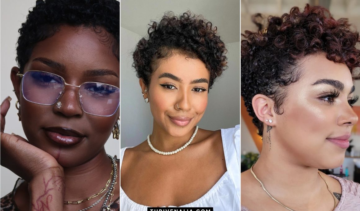 Cute Short Natural Hairstyle Ideas