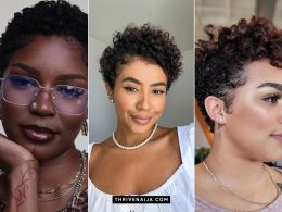 Cute Short Natural Hairstyle Ideas