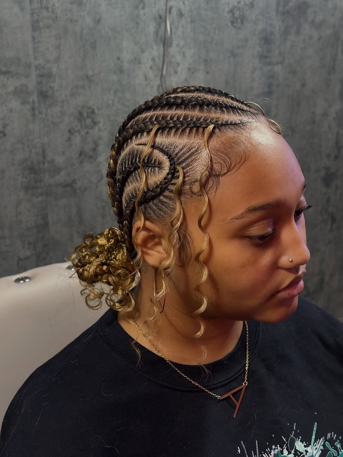 Freestyle Cornrow Braid