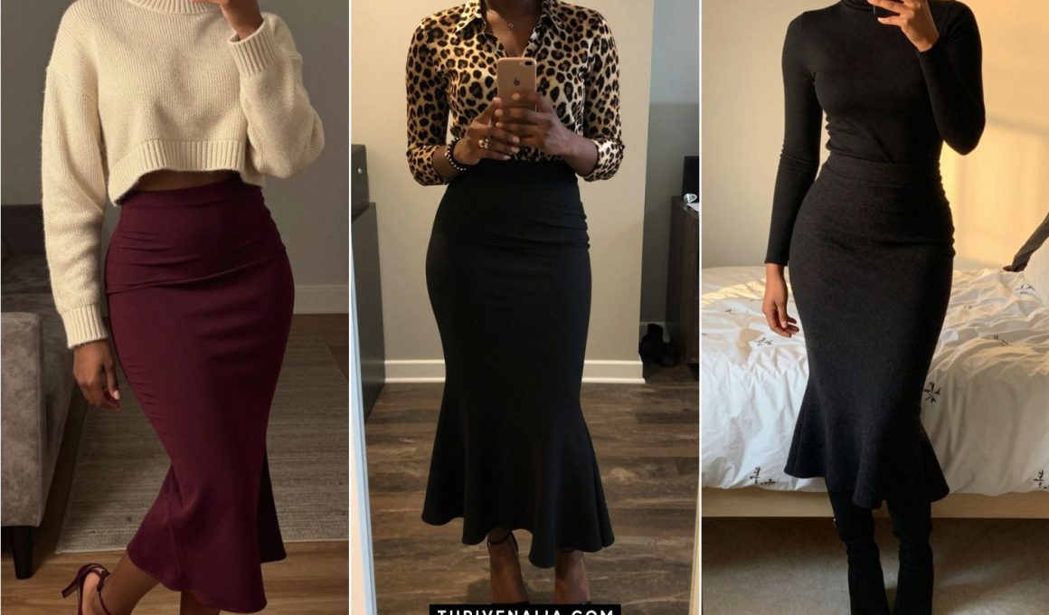 Mermaid Skirt Outfit Ideas