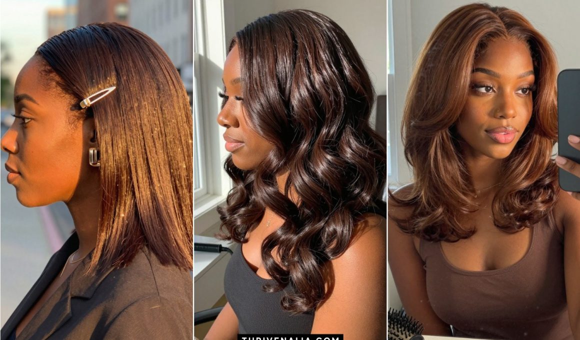 Rich Chocolate Brown Hair Color Ideas