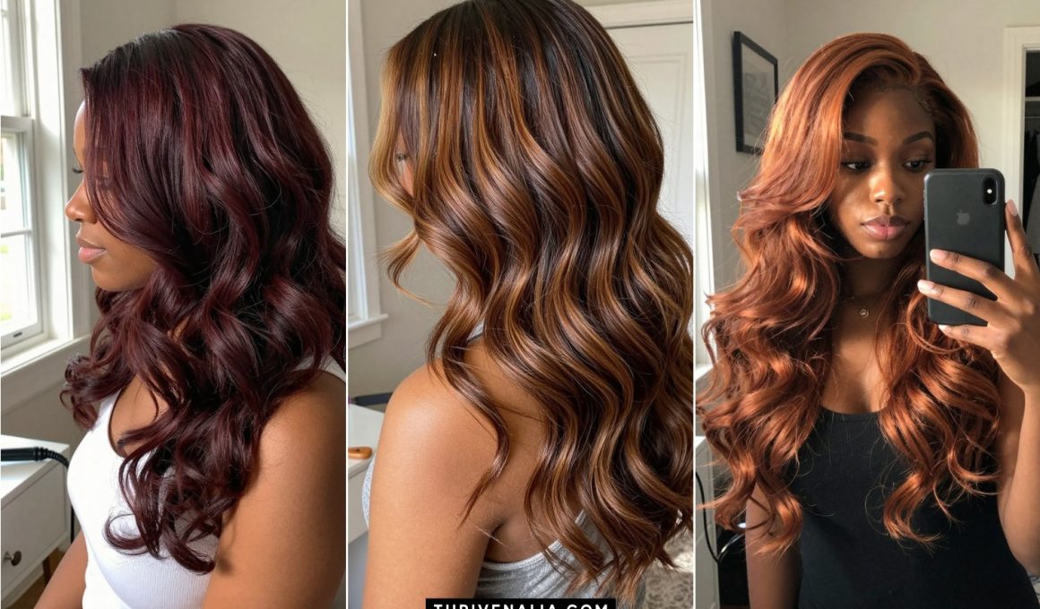 Stunning Mahogany Hair Color Ideas