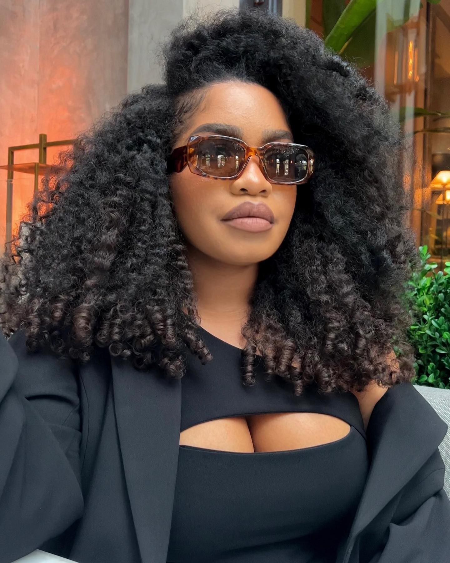 Twist Out Hairstyle With Volume