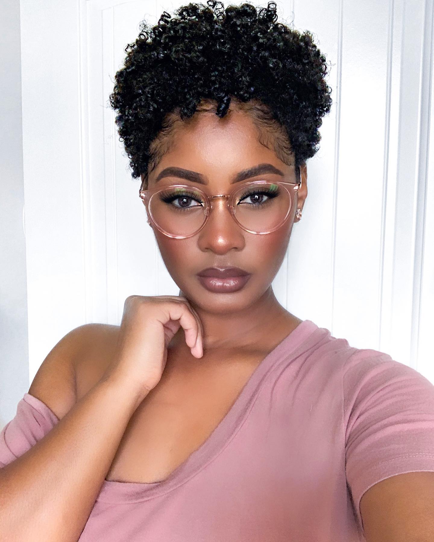 Kinky Curls Hairstyle