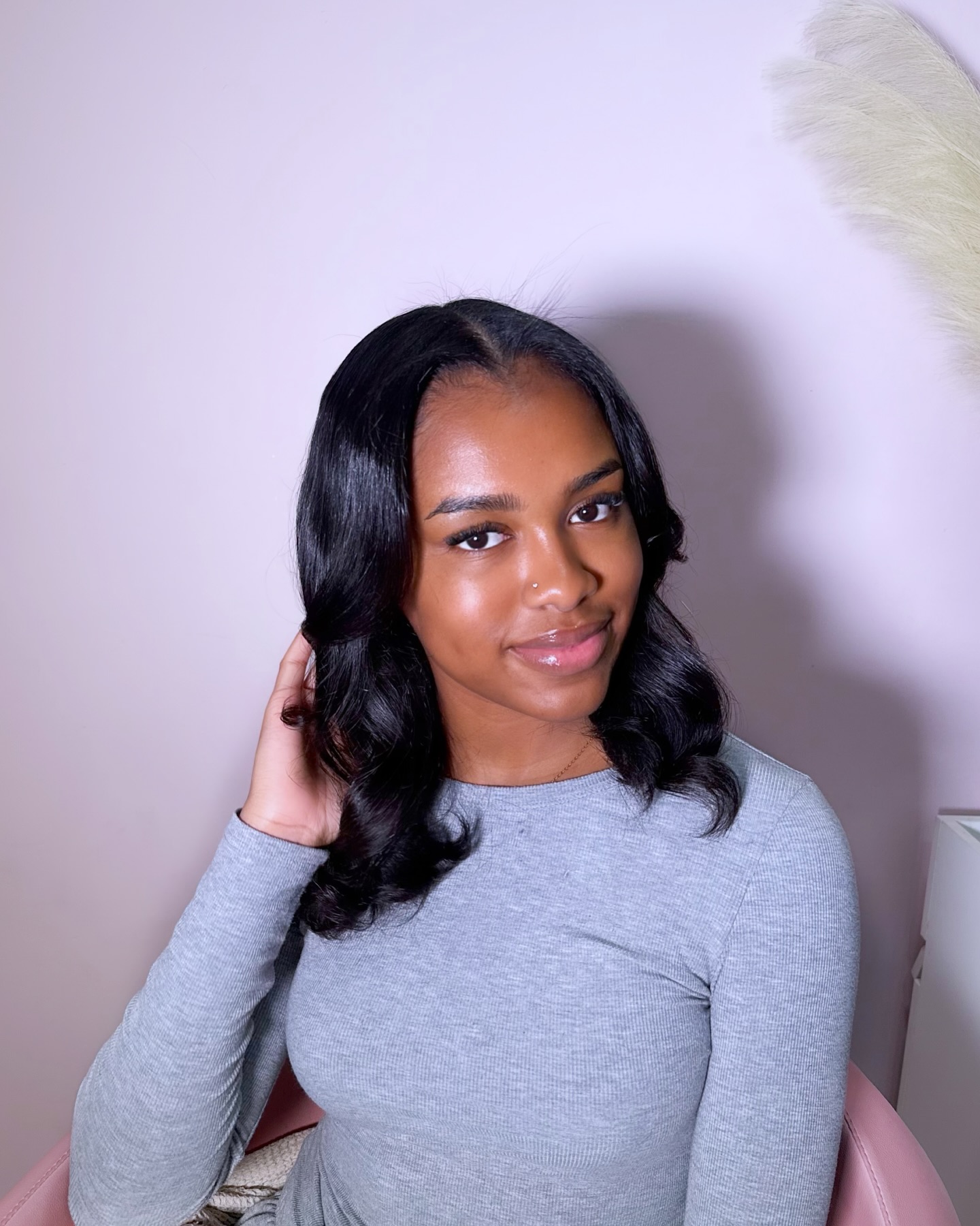 Sleek Natural Hair Silk Press