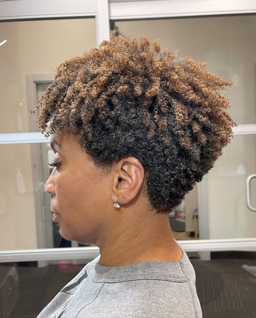 Tapered Cut Hairstyle