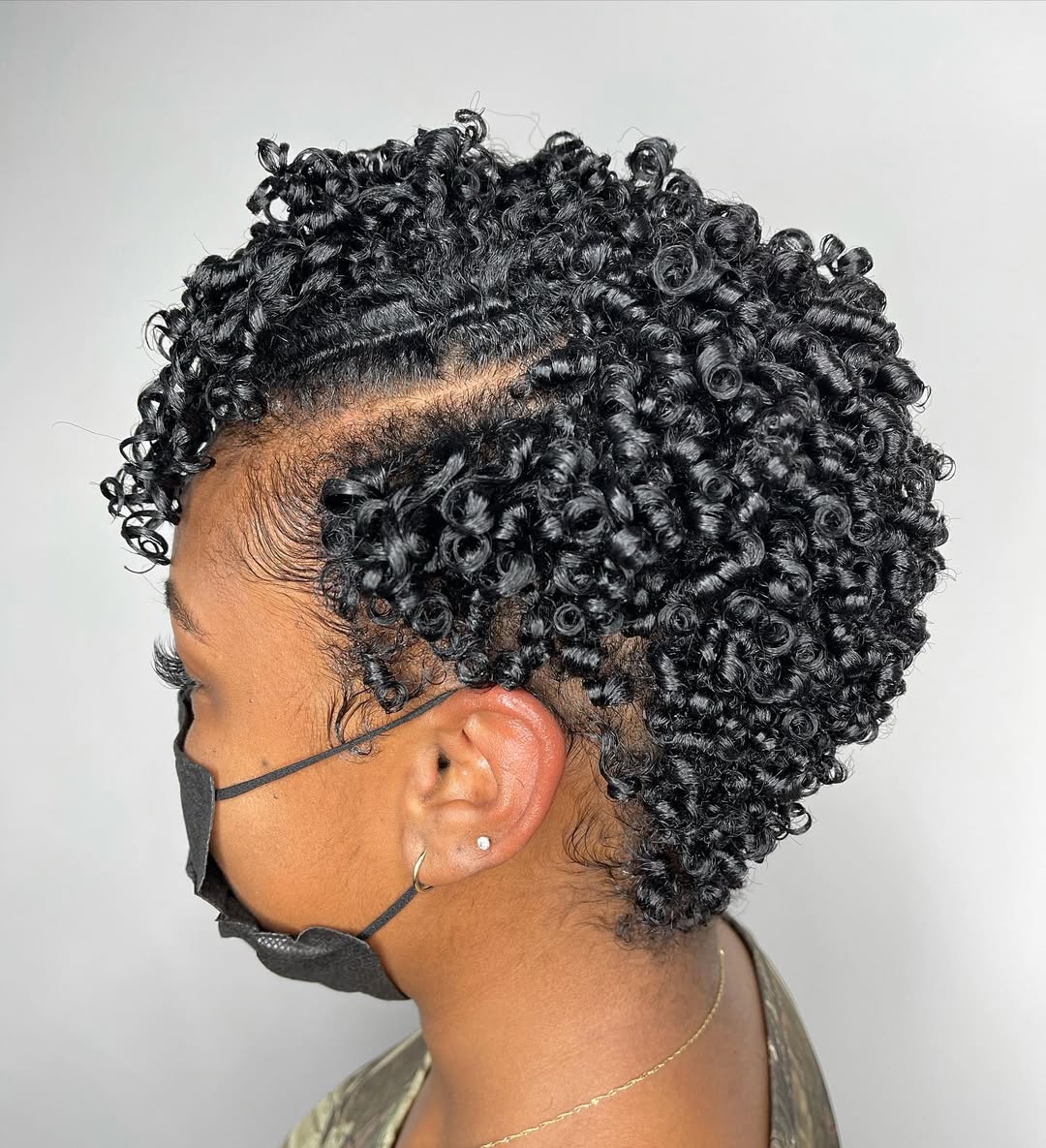 Super Curly Hairstyle