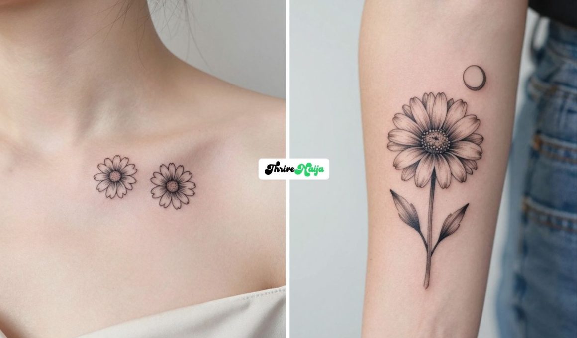 April Birth Flower Tattoo Ideas
