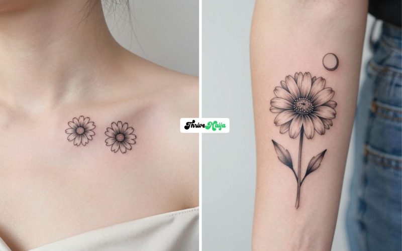 April Birth Flower Tattoo Ideas