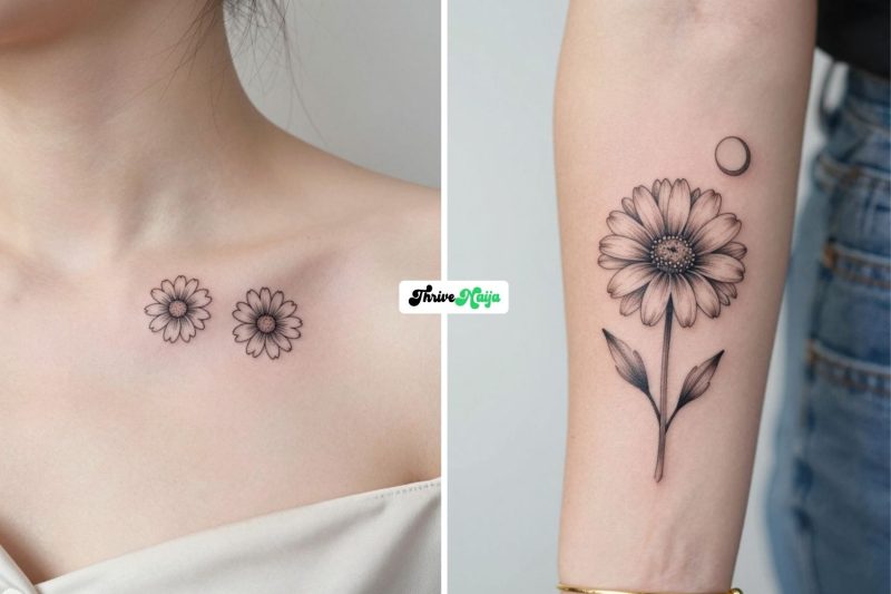 April Birth Flower Tattoo Ideas