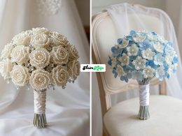 Beautiful Beaded Flowers Bouquet Ideas